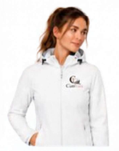Sweat à capuche femme — face
