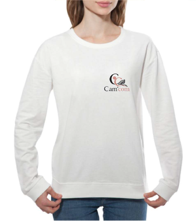 Sweat col rond femme — face