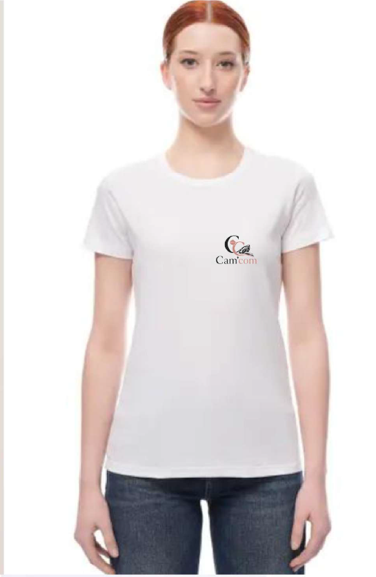 T-shirt col rond femme — face
